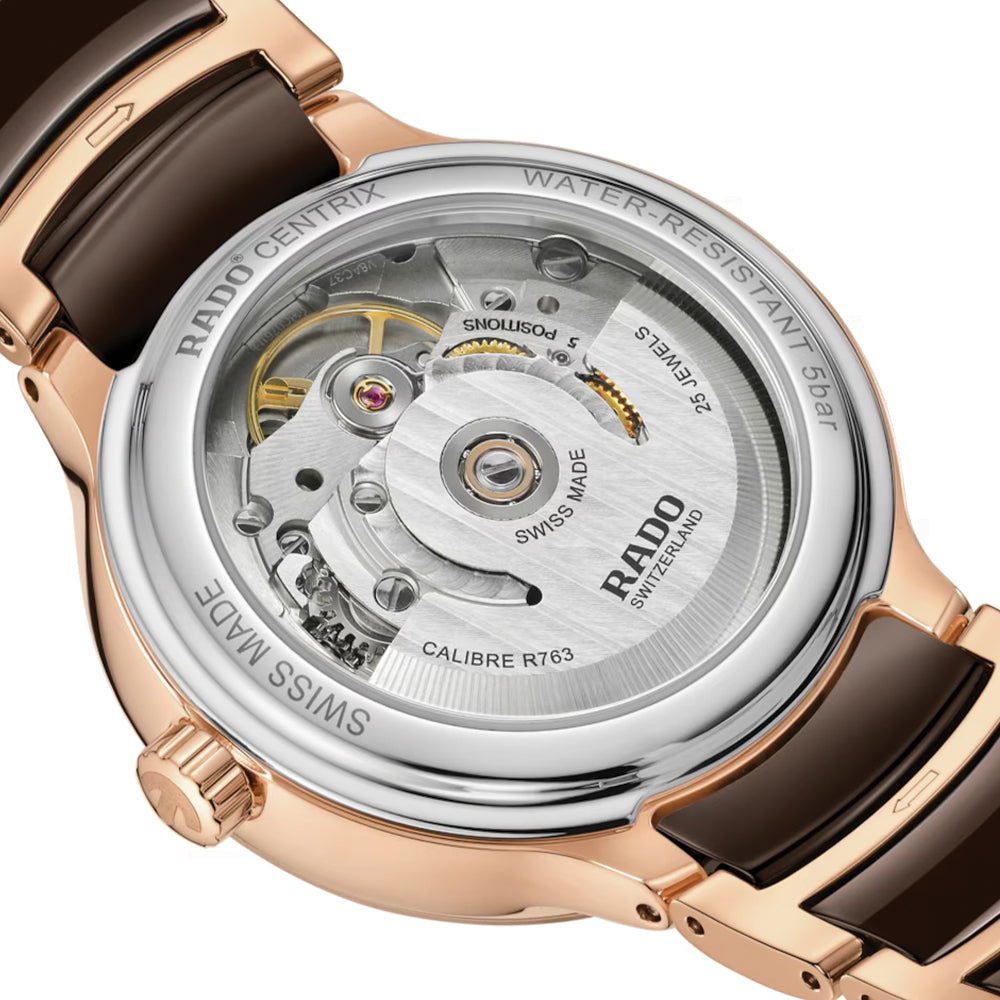 Centrix Automatic Diamonds 35mm - Brown on Bracelet