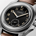 Pilot Majetek 43mm - Black on Leather Strap