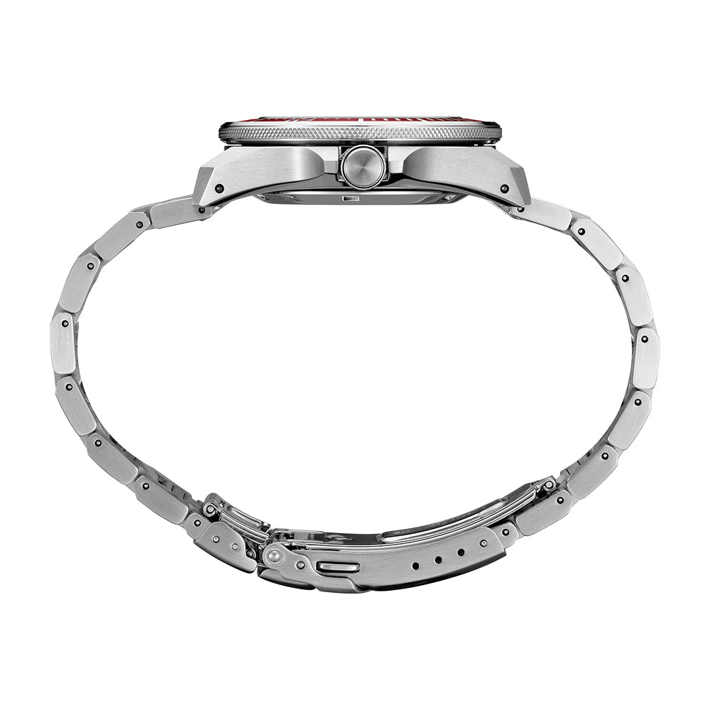 SRPL11 Prospex Samurai Diver 41.7mm - Red on Bracelet