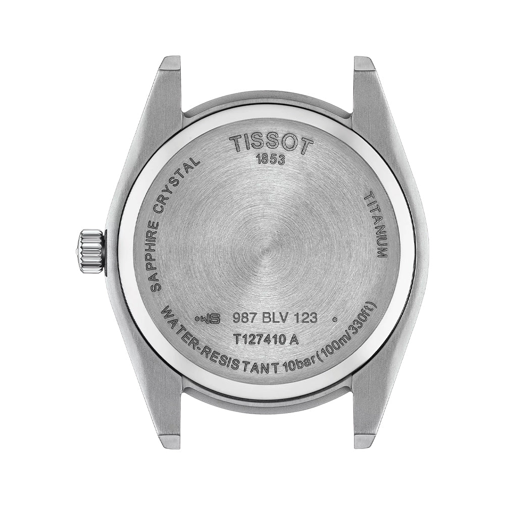 Gentleman Quartz Titanium 40mm - Grey on Bracelet