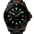 HydroConquest Quartz Red PVD Two-Tone 42mm - Black on Bracelet