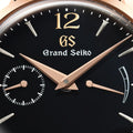 SBGK004 Elegance Manual 18K Rose Gold 39mm - Black on Leather Strap