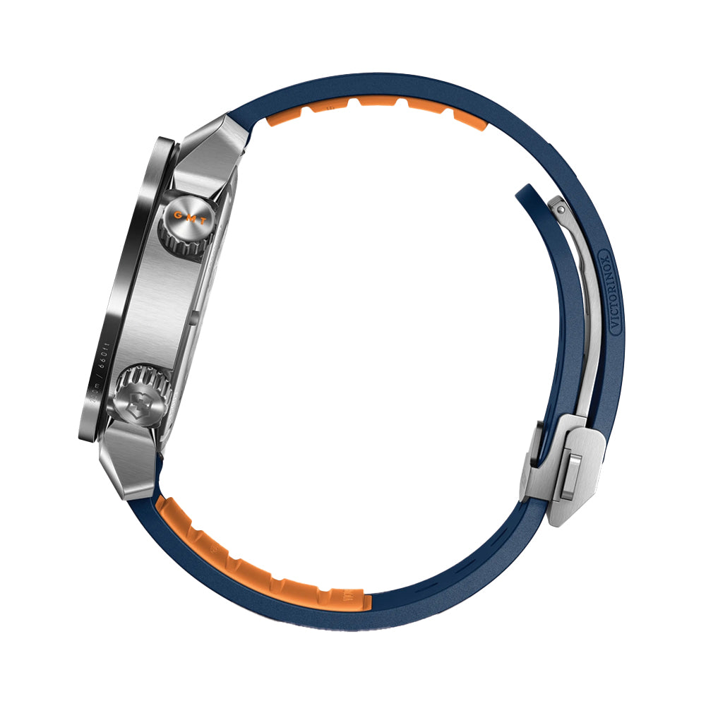 Air Pro 43mm - Blue on Rubber Strap
