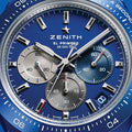 Chronomaster Sport 160th Anniversary Edition Ceramic 41mm - Blue on Bracelet w/ Extra Rubber Strap