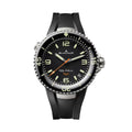 Fifty Fathoms Tech Titanium 45mm - Black on Two Rubber Strap with Pin buckle