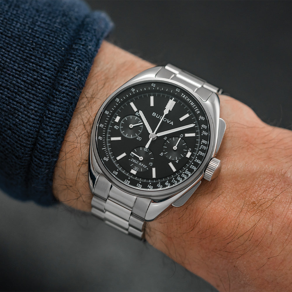 Lunar Pilot 43.5mm - Black on Bracelet
