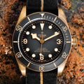 Black Bay Bronze 43mm - Slate Grey on Fabric Strap