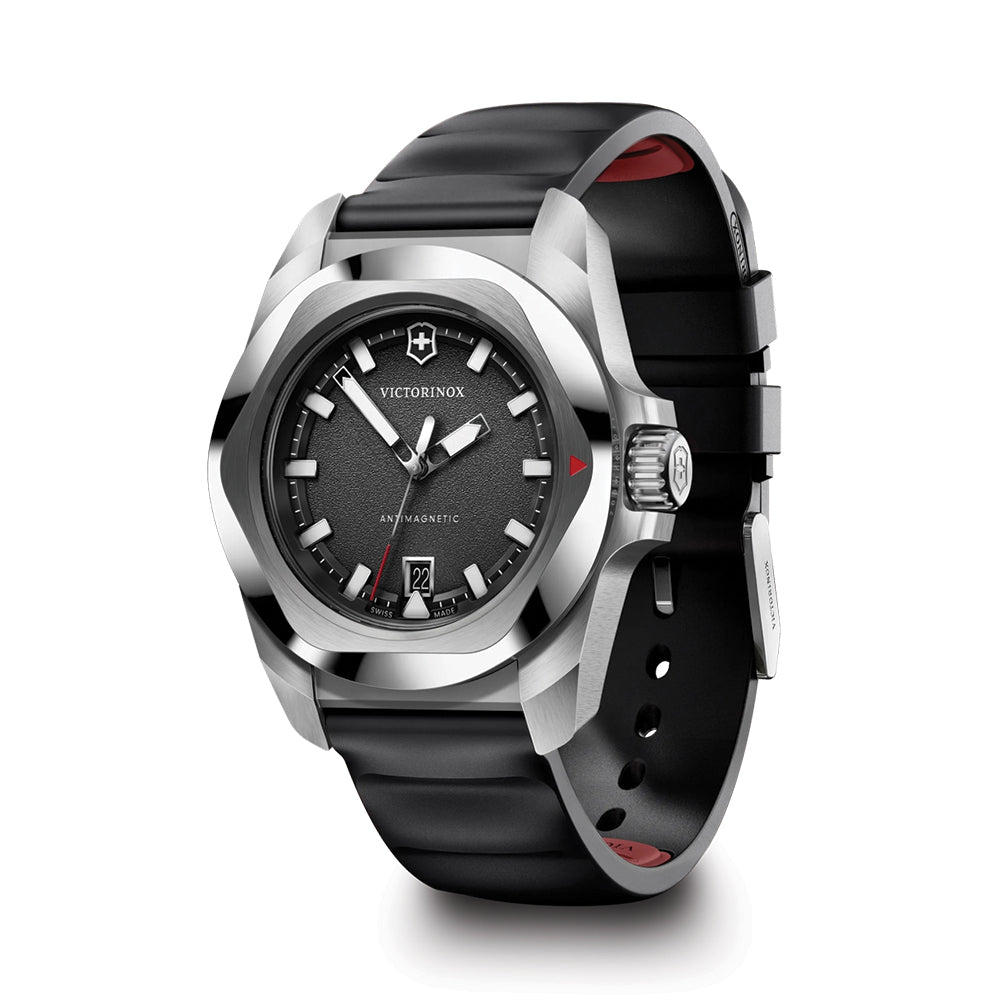 I.N.O.X. 41mm - Black on Rubber Strap