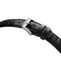 Ultra-Chron Classic 37mm - Silver on Leather Strap
