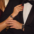 "The Very Thought Of You" Frank Sinatra 21mm - Black on Bracelet