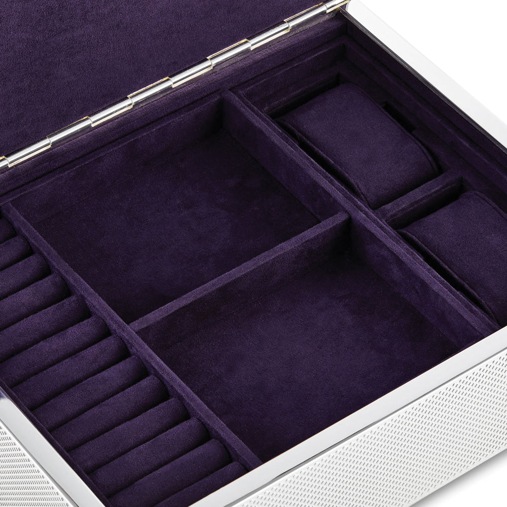 Watch Jewelry and Legacy Box - Silver