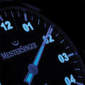 Unomat Automatic 43mm - Black on Blue Rubber Strap