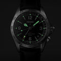SPB379 Prospex Alpinist GMT 39.5mm - Black on Leather Strap
