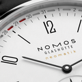 Tangente Neomatik Update 38.5mm - White on Leather Strap
