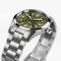 Khaki Field Auto Date 38mm - Green on Bracelet