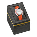 Snorkel Clownfish 41mm - White on Rubber Strap