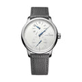 Excellence Le Regulateur Grand Feu Enamel 39mm - Ivory on Leather Strap