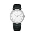 Villeret Ultraplate Steel 40mm - White on Leather Strap