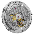 Villeret Complete Calendar Steel 40mm - White on Leather Strap