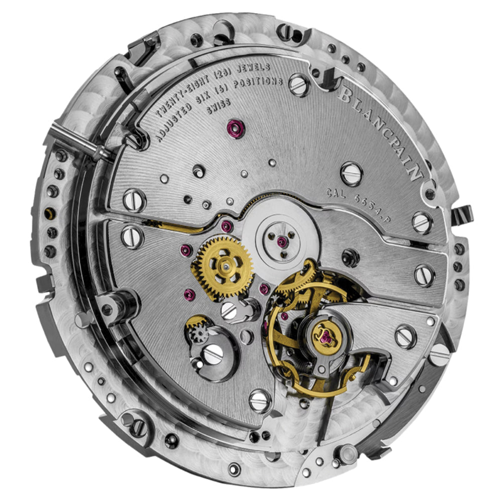 Fifty Fathoms Bathyscaphe Complete Calendar Moonphase Titanium 43mm - Grey on Bracelet