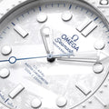 Seamaster Diver 300M Milano Cortina 2026 43.5mm - White on Rubber Strap