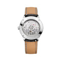Clifton 10758 Moonphase 39mm - Grey on Leather Strap