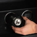 The Den 4 Piece Safe - Black