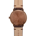 Hamburg Quartz Bronze Update 42mm - Blue on Leather Strap
