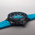 Aquis Pro 1000m Multi-Piece Titanium 49.5mm - Black on Rubber Strap w/ Extra Rubber Strap