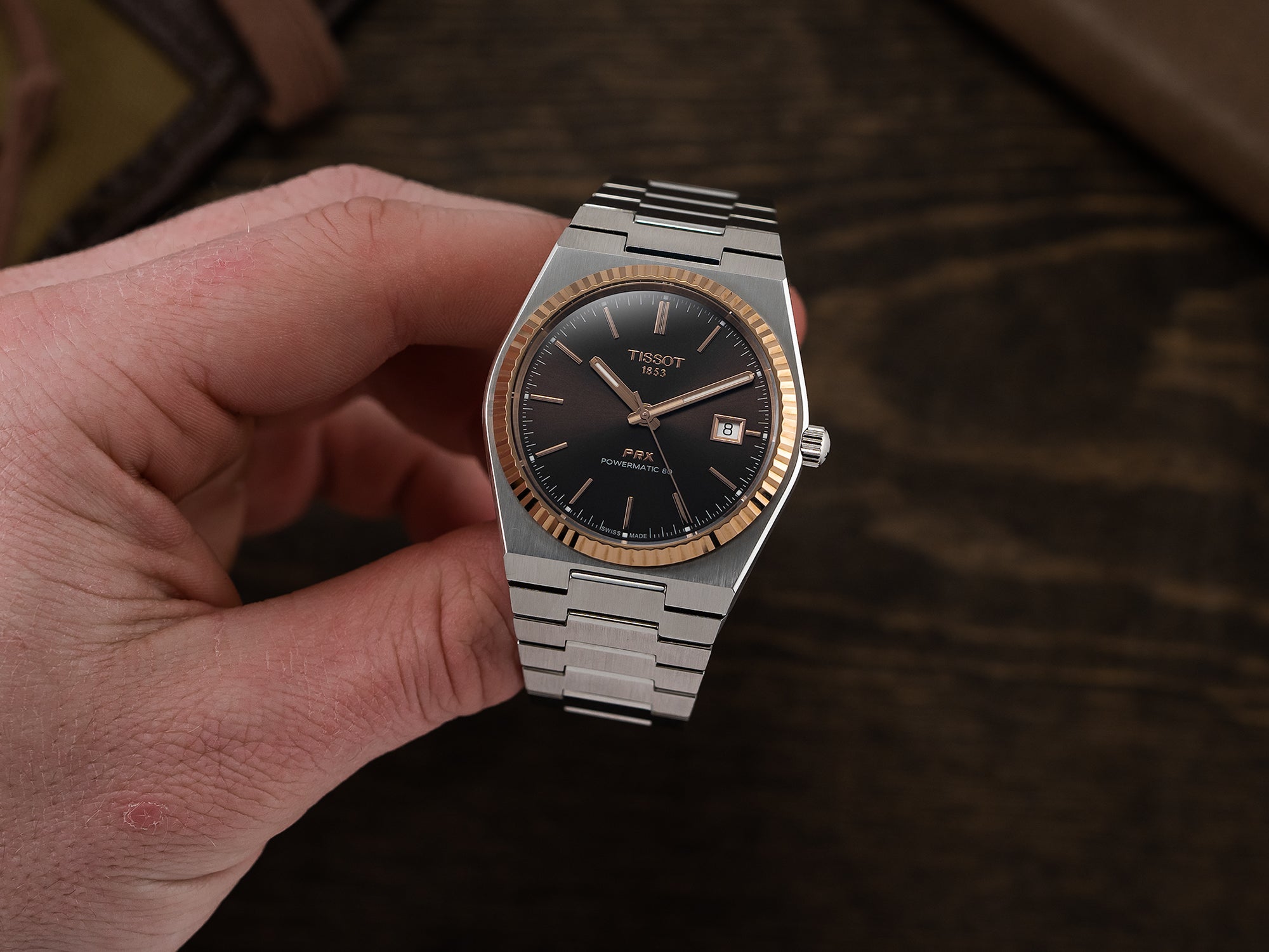 PRX Powermatic 80 Steel & 18K Gold