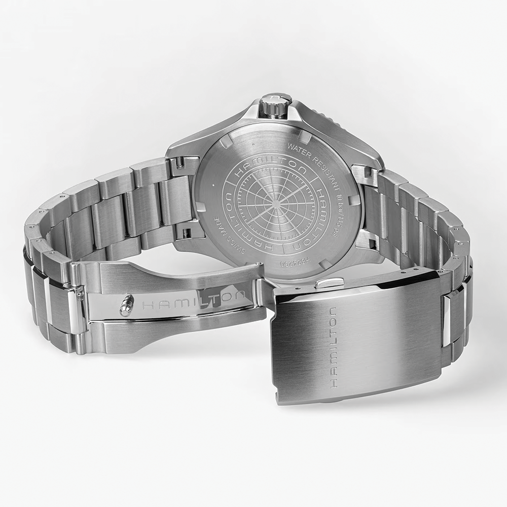 Khaki Navy Scuba Auto 40mm - Blue on Bracelet