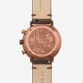Hamburg Mecha-Quartz Chrono 42mm - Green on Leather Strap