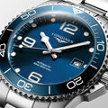 HydroConquest 41mm - Sunray Blue on Bracelet