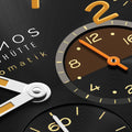 Club Sport Neomatik Worldtimer Grid 40mm - Black w/ Orange on Bracelet