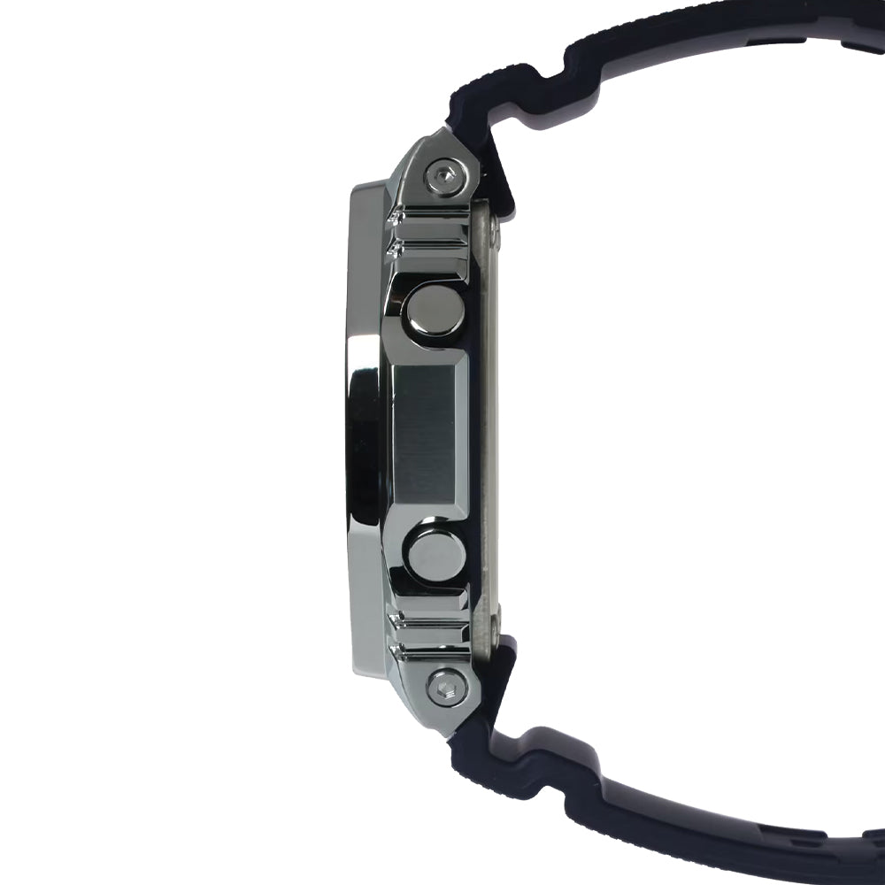 GM2100-1A 44.4mm - Grey on Rubber Strap