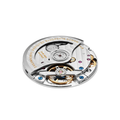 Ahoi Neomatik Sky sapphire back movement with exposed gears and rotor