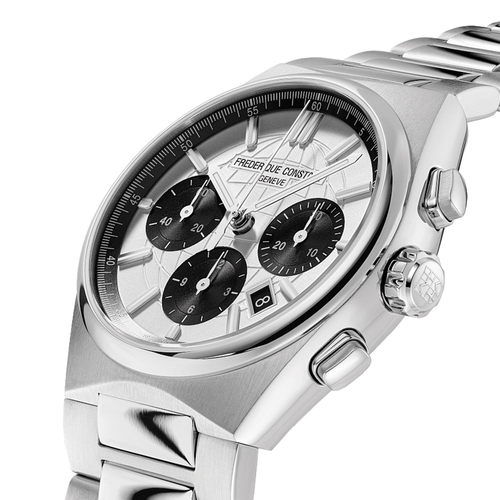 Highlife Chronograph Automatic 41mm - White on Bracelet
