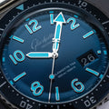 SeaQ Panorama Date 43mm - Galvanized Blue on Bracelet