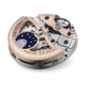 Constellation Observatory Platinum Gold 39.4mm - Yellow on Leather Strap