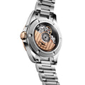 Conquest 30mm - Green w/ Pink Gold Bezel on Bracelet