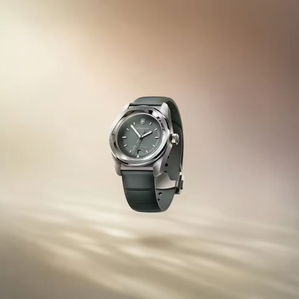 Concept One Solar 39mm - Grey on Rubber Strap
