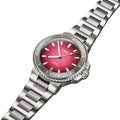Aquis Date Ceramic Bezel "Berries" Edition 36.5mm - Pink on Bracelet