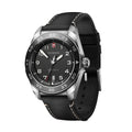 Swiss Army Automatic 42mm - Black on Black Leather Strap