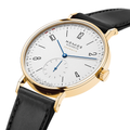 Tangente Neomatik Update Gold 38.5mm - White on Leather Strap
