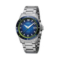 Sportivo Compass Date 42.5mm - Blue on Bracelet