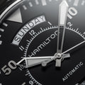 Khaki Aviation Pilot Day Date Auto 42mm - Black on Bracelet