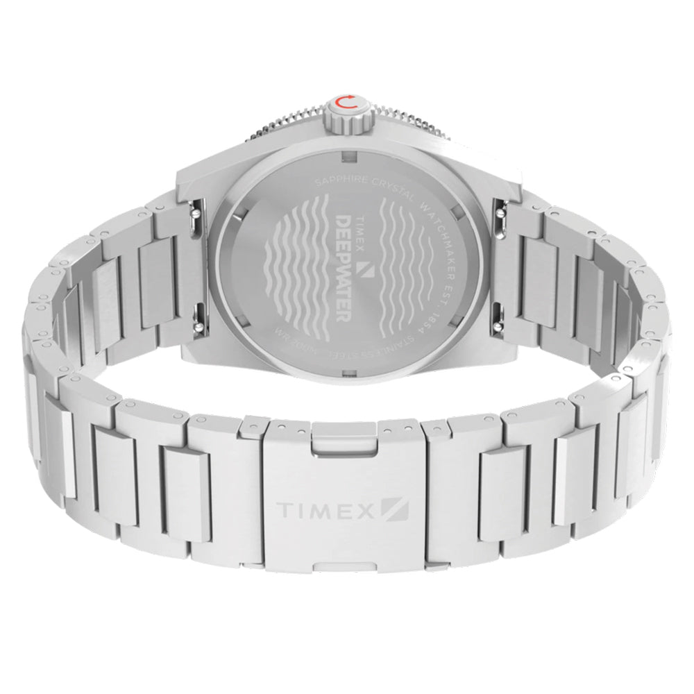 Deepwater Reef 200 41mm - Black on Stainless Steel Bracelet