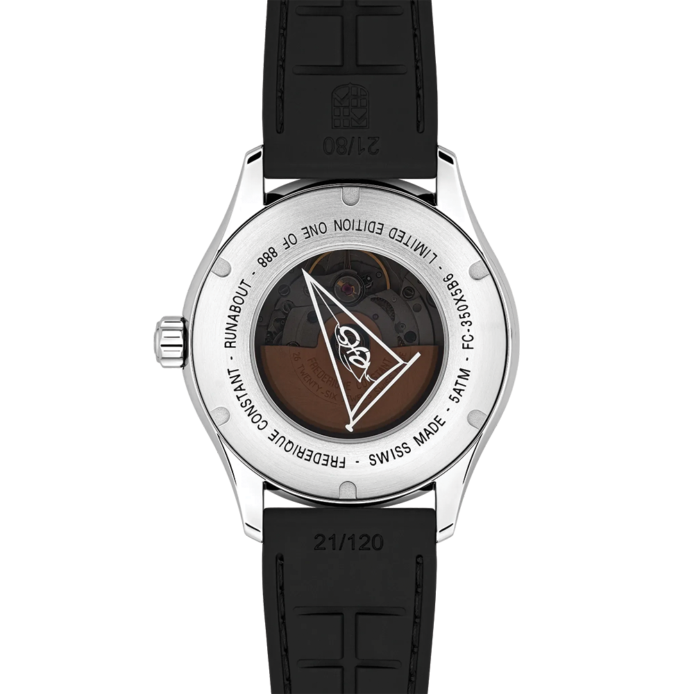 Runabout GMT Limited Edition 42mm - Blue on Rubber Strap
