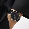 Orion Neomatik Sapphire Back 36mm - Black on Strap
