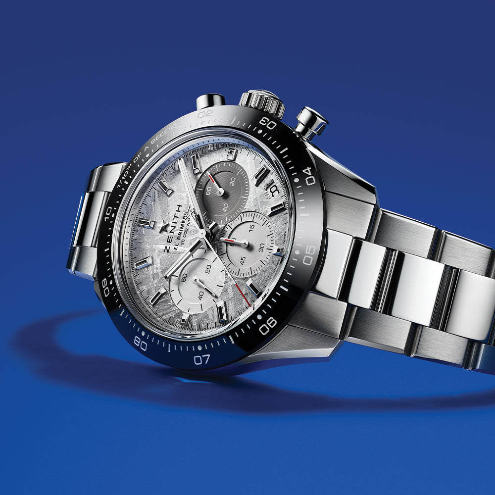 Chronomaster Sport 41mm - Grey on Bracelet w/ Extra Rubber Strap